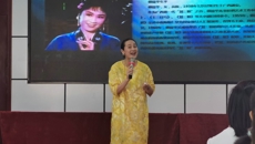 戏曲（彩调）进校园——广西艺术学校副校长王予嘉赴柳城县实验小学开展《我的刘三姐人生》公益讲座