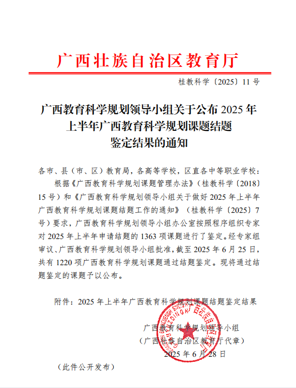 结题通知书1