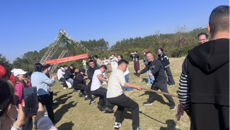 广西艺术学校开展教职工团建拓展活动